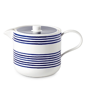 Shop Kate Spade New York Charlotte Street Teapot In White/blue