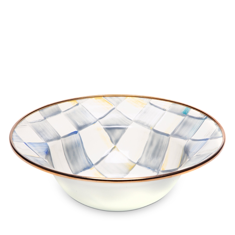 Mackenzie-childs Sterling Check Breakfast Bowl In Multi