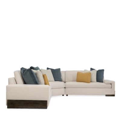 I'm Shelf-Ish 3-Piece Fabric Sectional