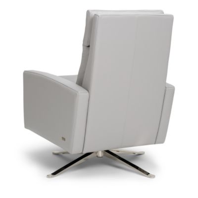 Simon Leather Swivel Recliner