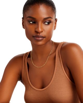 18K Yellow Gold Small Round Chain, 18''