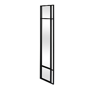 Shop Moe's Home Collection Grid Mirror In Black