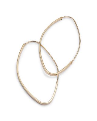 Endless Hoop Earrings in 14K Yellow Gold 