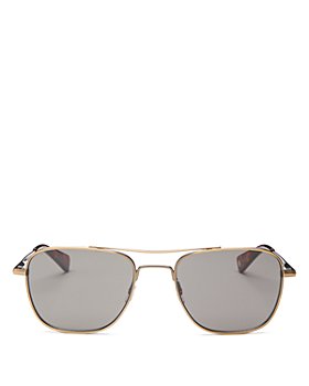 GARRETT LEIGHT -  Brow Bar Aviator Sunglasses, 52mm