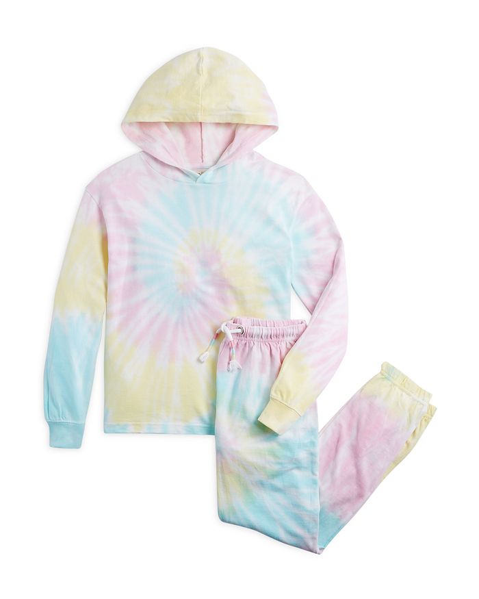 Tie dye jogger set kids outlet