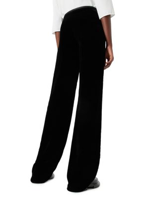 Wide Leg Velvet Pants