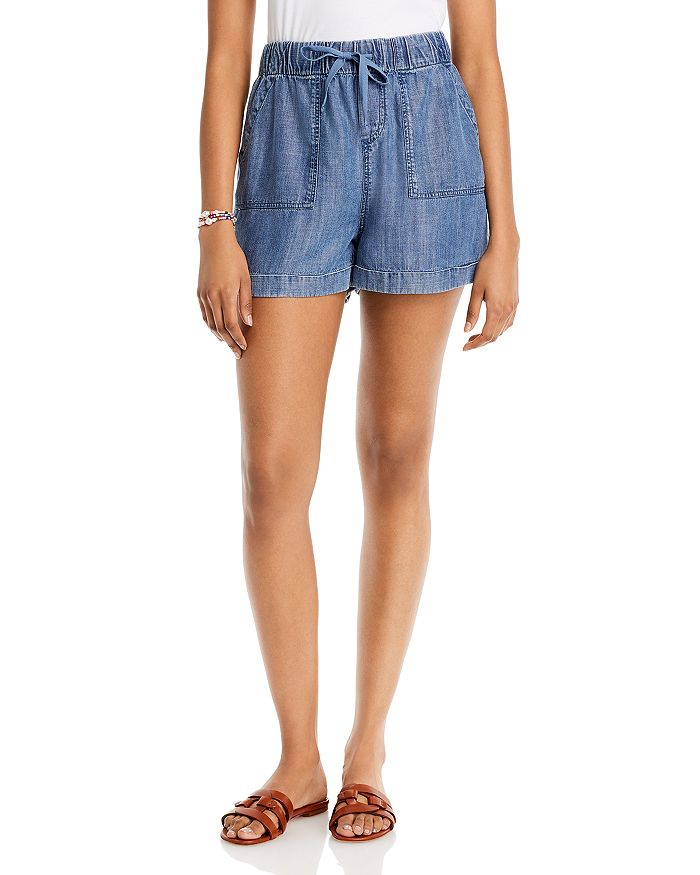 AQUA Lyra Pull On Shorts - 100% Exclusive | Bloomingdale's