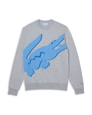 Crew Printed Organic Cotton Fleece Sweatshirt