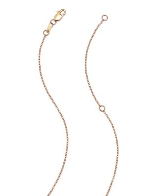 Cultured Freshwater Pearl Floating Pendant Necklace in 14K Yellow Gold, 16-18" 