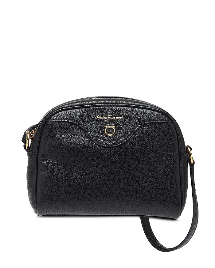 Salvatore ferragamo travel leather crossbody clearance