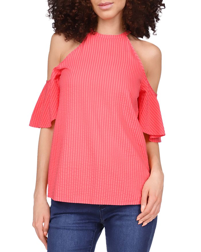 Michael kors cold shoulder tops deals