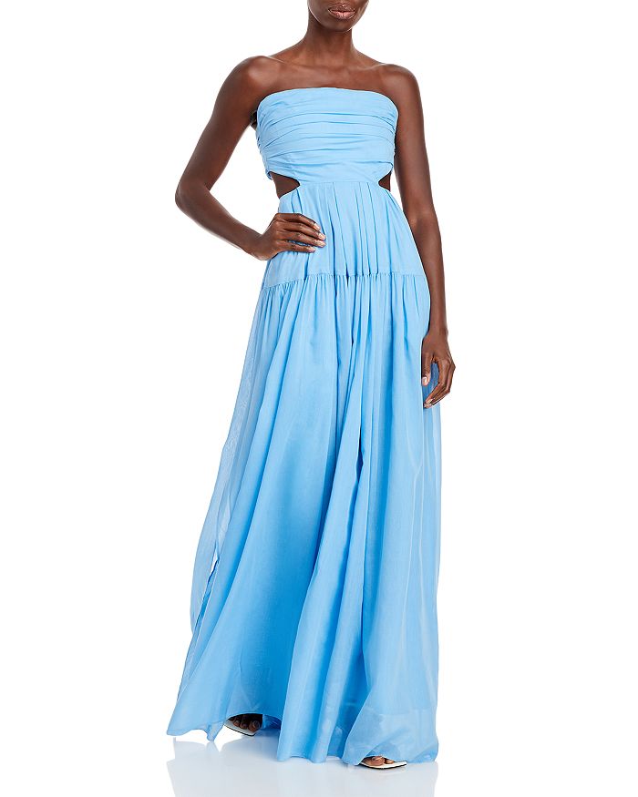 Rebecca Taylor Wrap Back Maxi Dress | Bloomingdale's