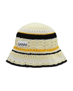 GANNI - Crochet Bucket Hat