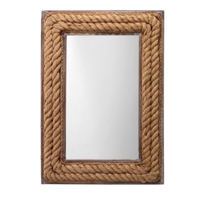 Bloomingdale's - Rectangle Jute Mirror