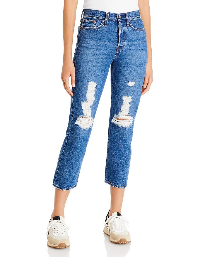 Levi's Wedgie High Rise Straight Jeans in Oxnard | Bloomingdale's