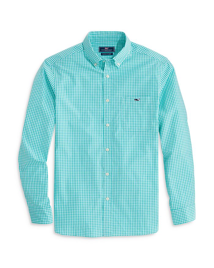 Vineyard Vines Gingham Check Classic Fit Button Down Shirt | Bloomingdale's