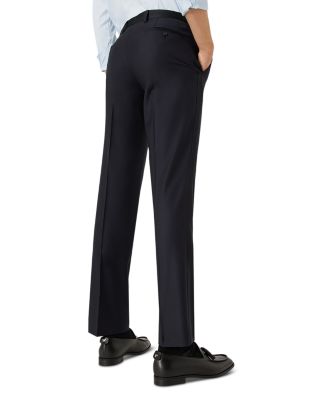 Satin Trim Tuxedo Pants