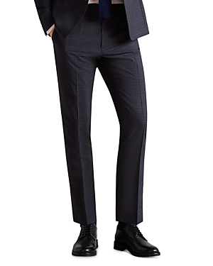 Ted Baker Berwits Check Slim Fit Suit Trousers