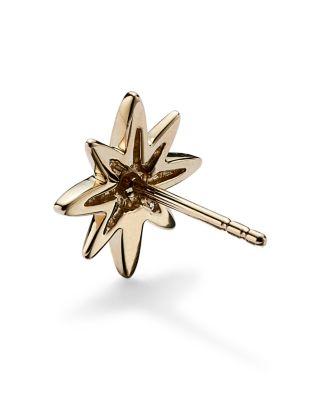 Diamond Starburst Stud Earrings in 14K Yellow Gold, .25 tcw&nbsp;- Exclusive