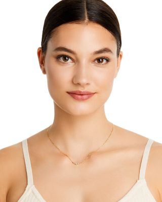 Diamond 5 Stone Graduated Pendant Necklace in 14K Yellow Gold, 0.25 tcw&amp;nbsp;- Exclusive