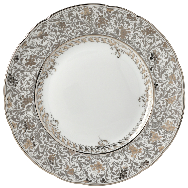 Bernardaud Eden Platinum Salad Plate