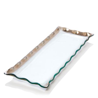 Ruffle Rectangular Dish, 17.5" x 6.5"