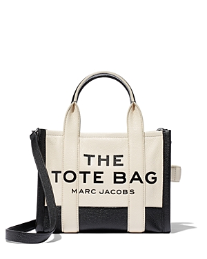 Marc Jacobs Leather The Mini Tote Bag - 150th Anniversary Exclusive In  Black/white Colorblock