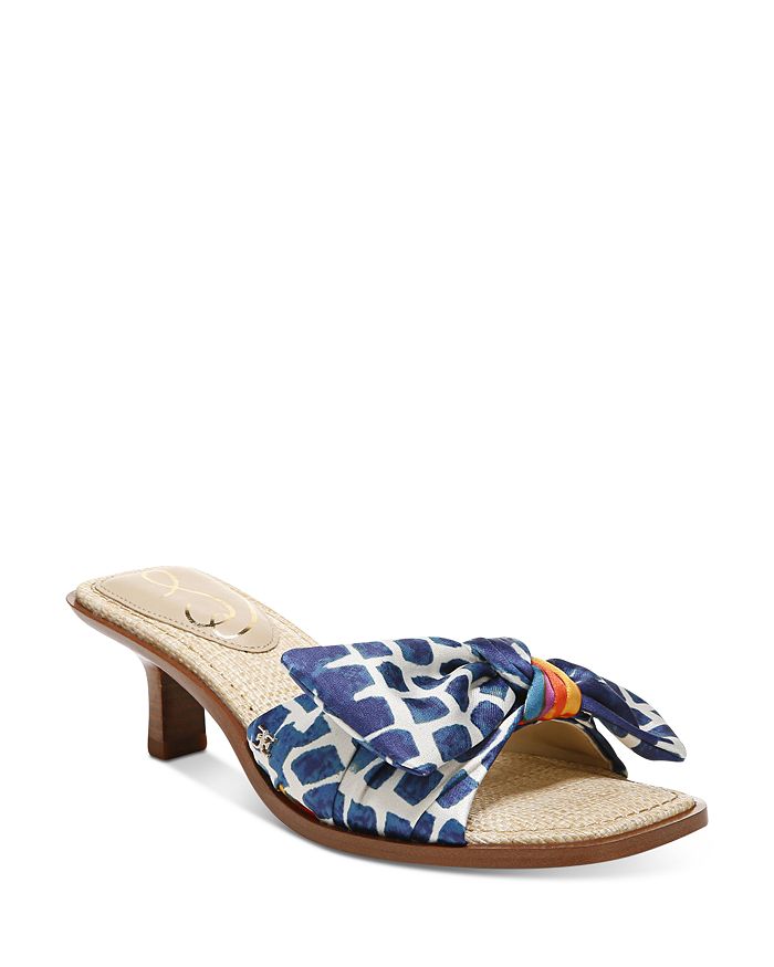 Sam edelman bow 2025 sandals