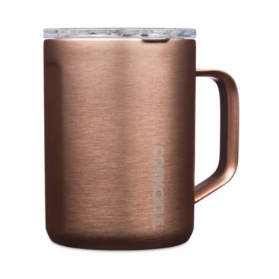 Corkcicle 16 oz Coffee Mug Copper