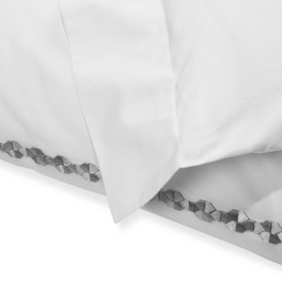 Ivins Embroidered Duvet Cover, Full/Queen - Exclusive