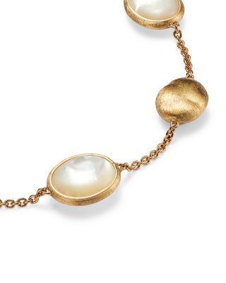 18K Yellow Gold Siviglia Mother Of Pearl Bead Bracelet - 150th Anniversary Exclusive