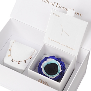 Eternal Roses Zodiac Evil Eye Gift Set In Cancer