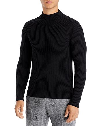 Armani Ribbed Mock Neck Sweater - 150th Anniversary Exclusive ...