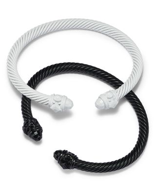 Renaissance Aluminum 5mm Cable Bracelets, Set of 2 - 150th Anniversary Exclusive