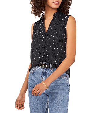 Vince Camuto Printed Blouse