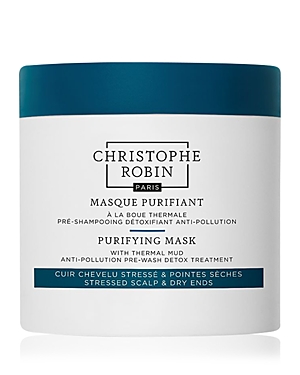 Shop Christophe Robin Purifying Pre Shampoo Mud Mask 8.4 Oz.