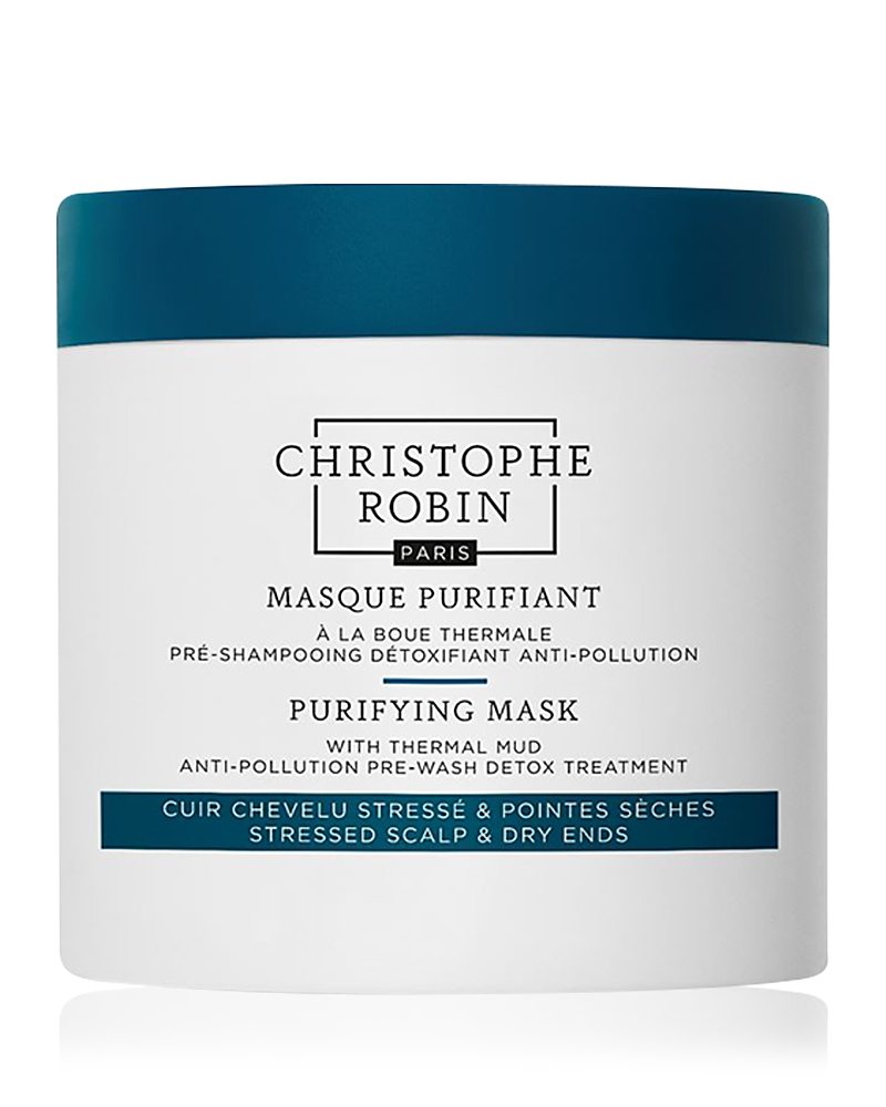 Christophe Robin Cleansing Thickening Paste With Pure Rassoul Clay And Tahitian Algae 250ml