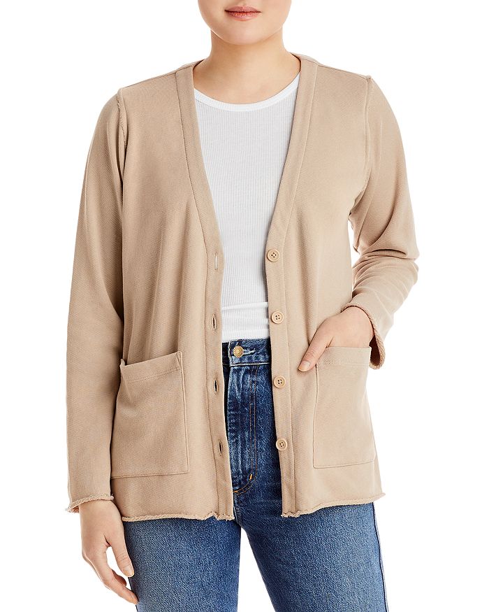 Eileen Fisher - Organic Cotton Button Front Cardigan