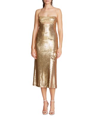 Gold Sequin Dress - Bloomingdale's