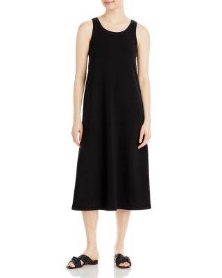 Eileen fisher black tank dress hotsell