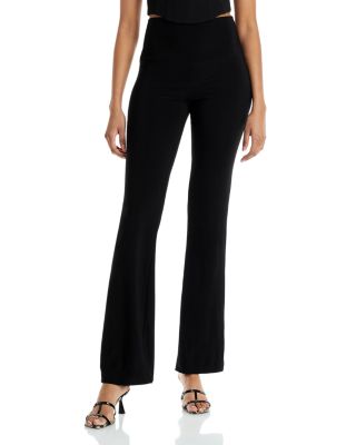 Norma Kamali - Bootcut Knit Pants