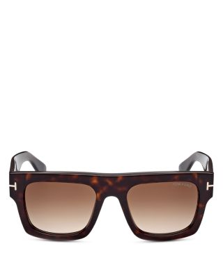 Tom Ford Men's Fausto Geometric Sunglasses, 53mm