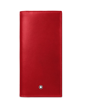 Montblanc Meisterstuck Long Wallet In Coral