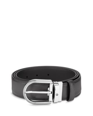 Montblanc - Horseshoe Buckle Leather Belt