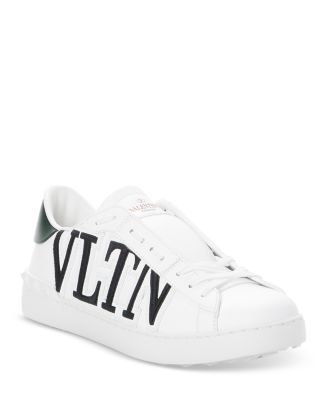 Valentino Garavani Men Whitesandals With Open Toe And Embossed Logo In Rubber Man