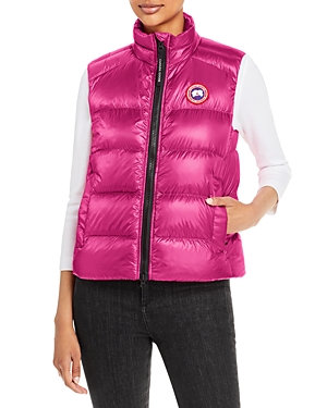 Shop Canada Goose Cypress Down Vest In Summit Pink