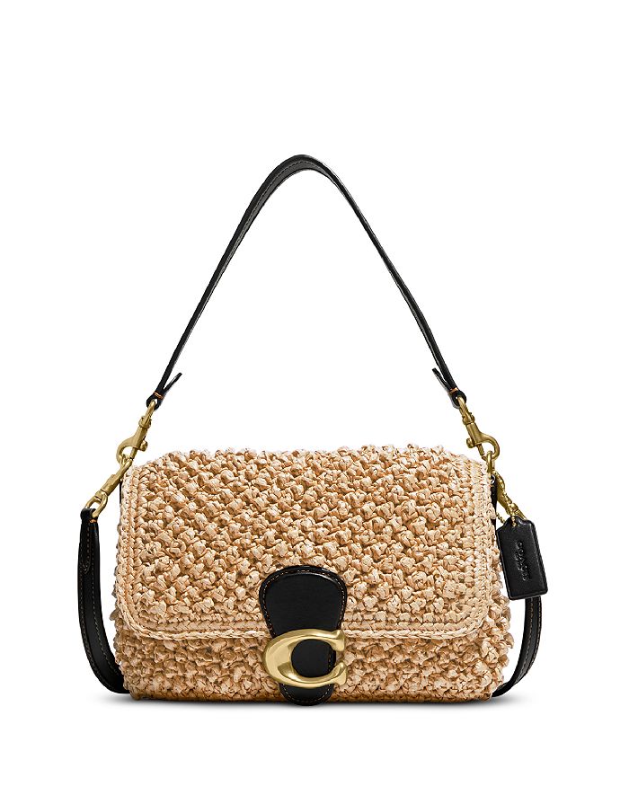 This straw handbag from Coach is on sale for just $60