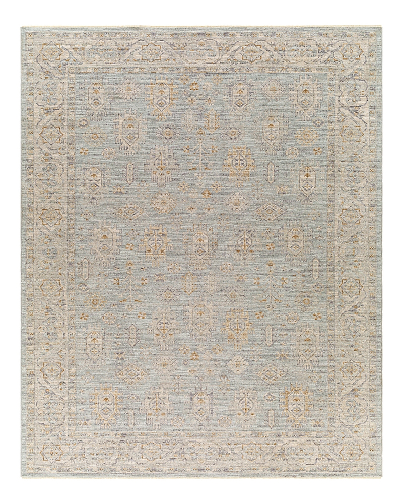 Surya Avant Garde Avt-2344 Area Rug, 2' X 3' In Blue/cream