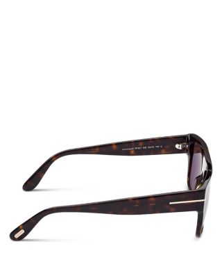 Men's Dunning Rectangular Sunglasses, 55mm
