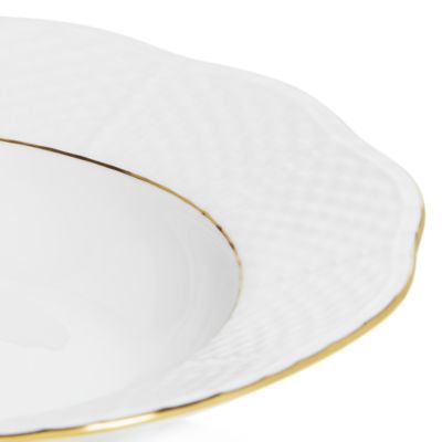 Golden Edge 8" Rim Soup Bowl